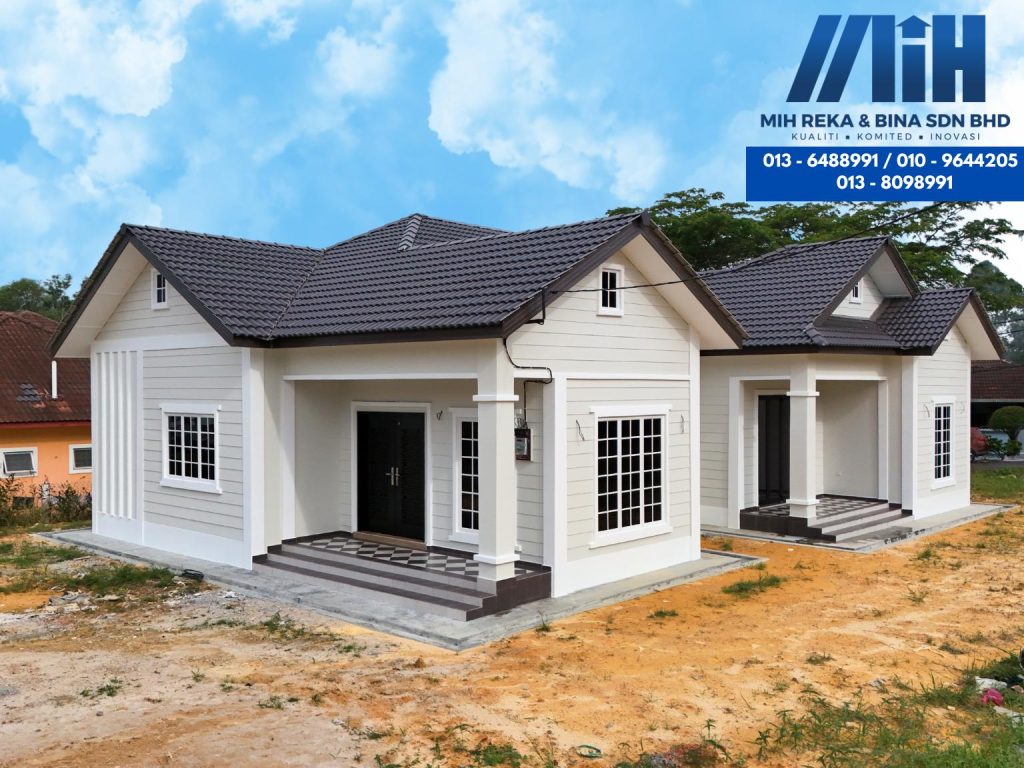 BANGLO SETINGKAT 4 BILIK 3 BILIK AIR (1865KPS) MIH REKA & BINA