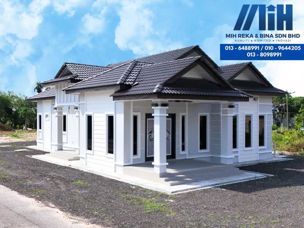 BANGLO SETINGKAT 4 BILIK 3 BILIK AIR (1595KPS) MIH REKA & BINA