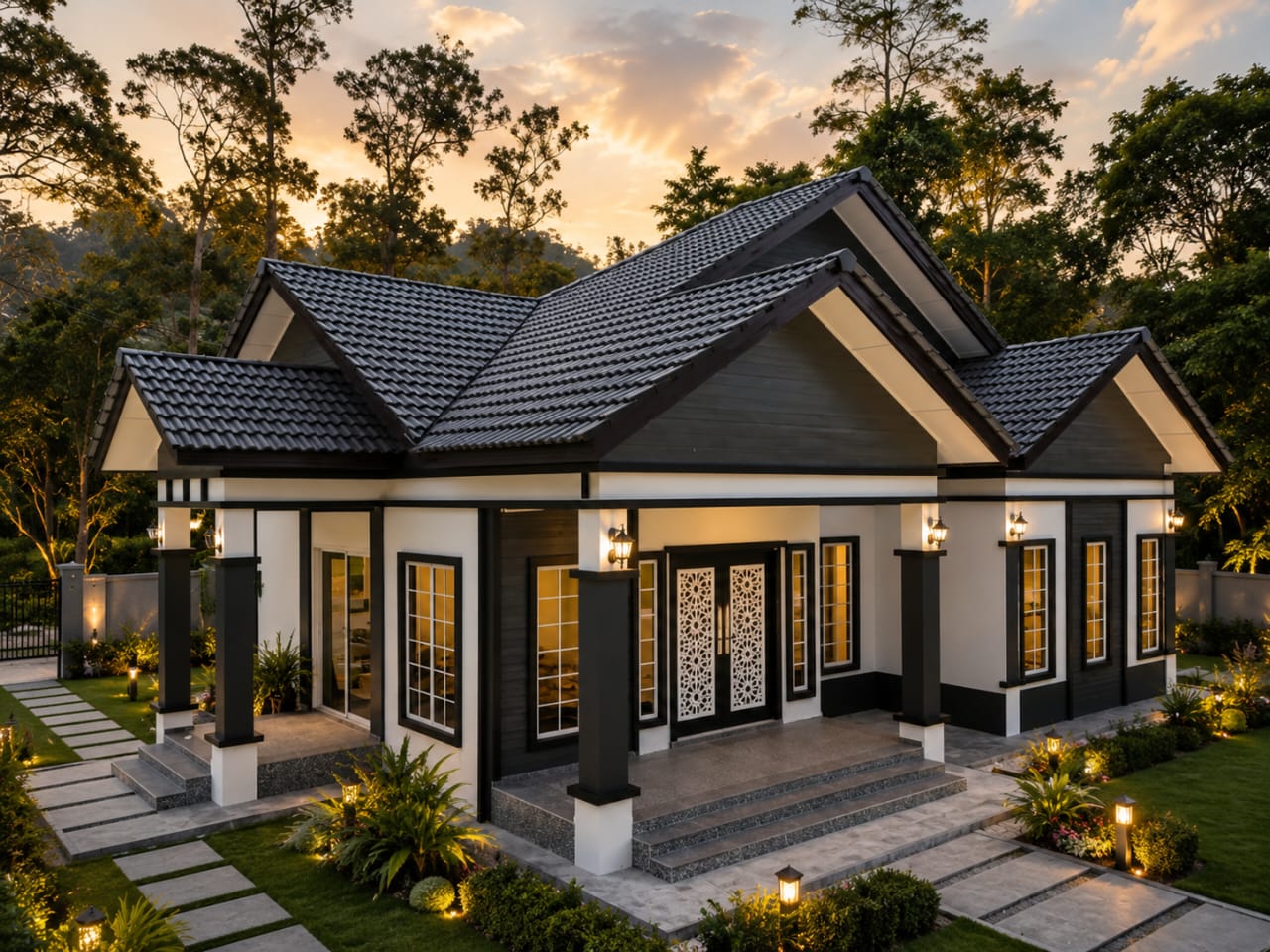 RUMAH BERKONSEPKAN MODEN 